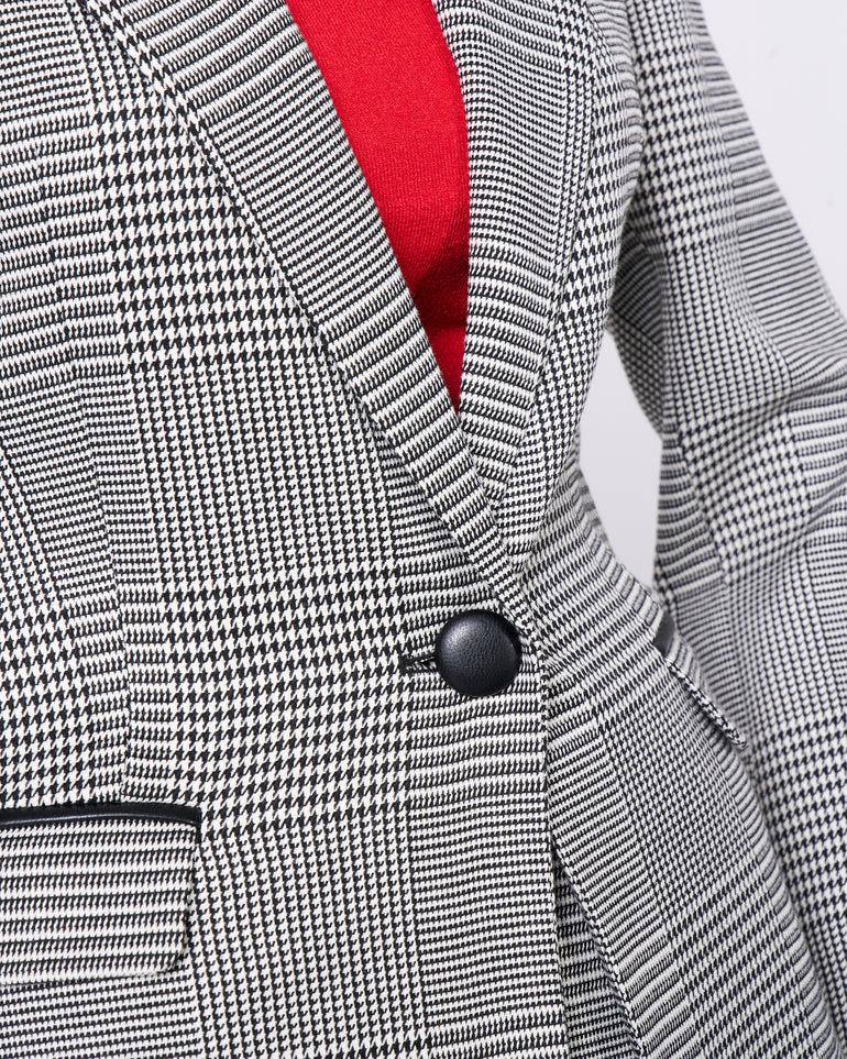 Silvian Heach Blazer avvitato a quadri Negozi Online