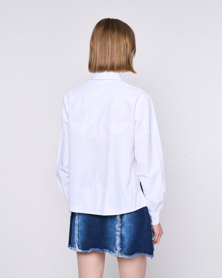 Silvian Heach Camicia con ricami Nuovo