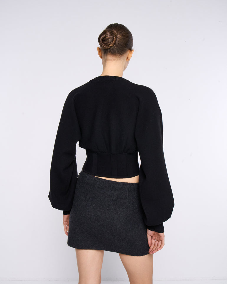 Silvian Heach Maglia con maniche a sbuffo Pezzi Unici