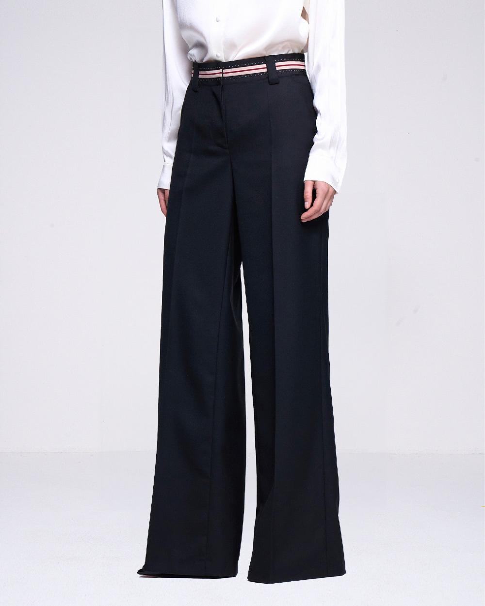 Silvian Heach Pantaloni con cintura colorata Sconto
