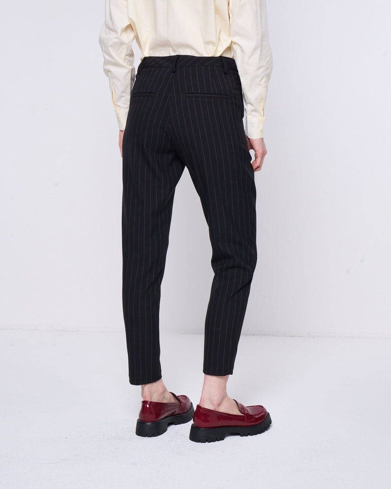 Silvian Heach Pantaloni gessati a sigaretta Offerta