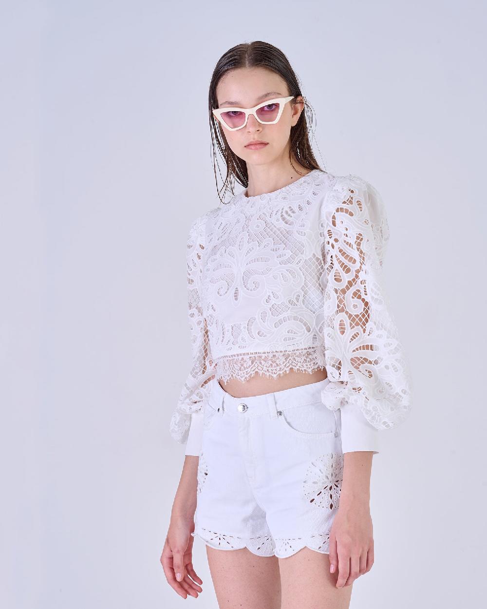 Silvian Heach Blusa ricamata Vendite Flash