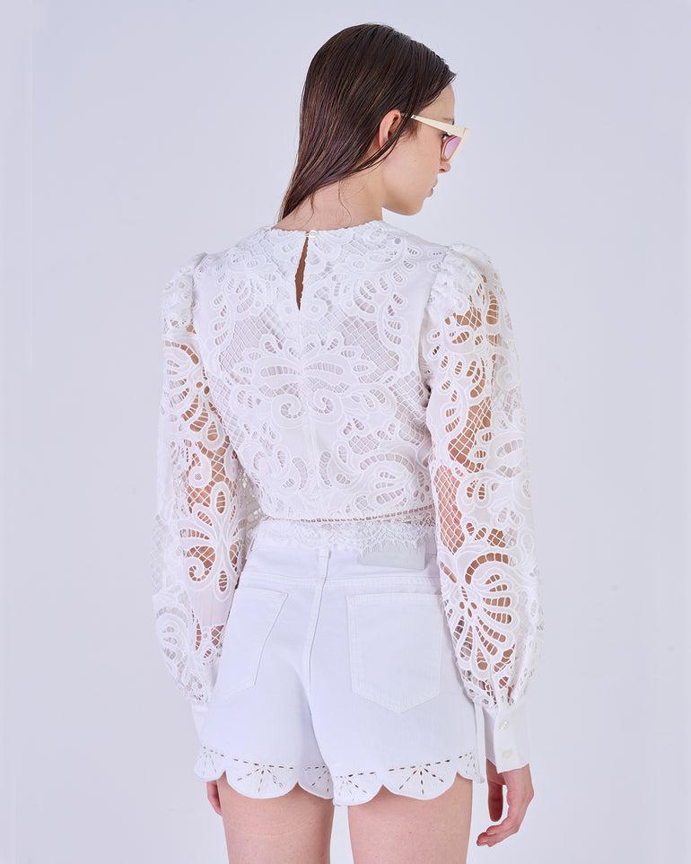Silvian Heach Blusa ricamata Vendite Flash