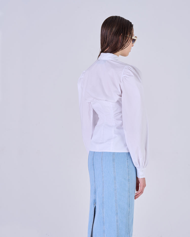 Silvian Heach Camicia con maniche a palloncino Nuovo