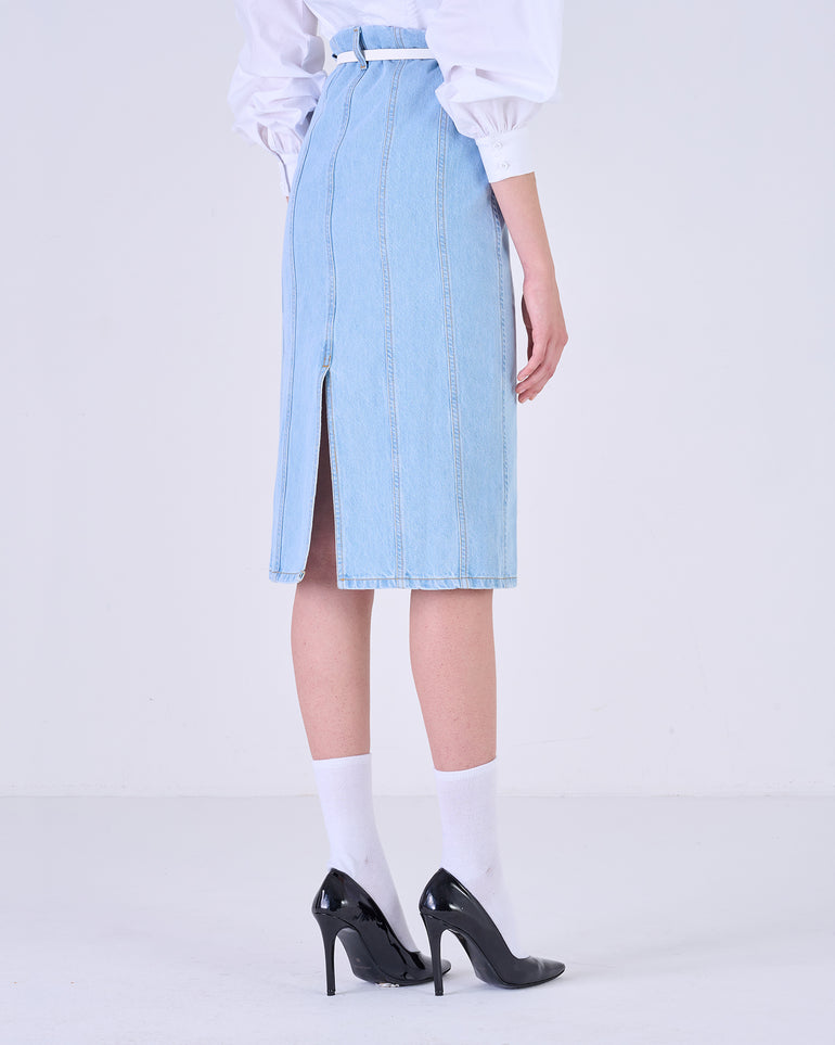 Silvian Heach Longuette in denim Qualità