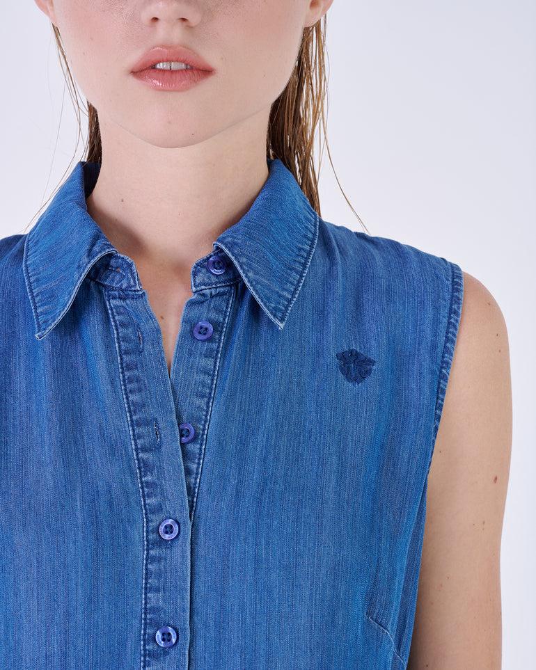 Silvian Heach Abito in denim Consegna Veloce