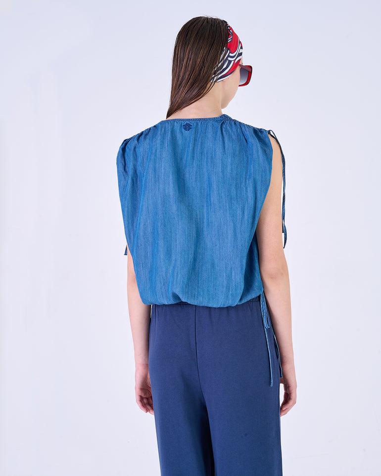 Silvian Heach Top con arricciatura sulle spalle Promozione Limitata