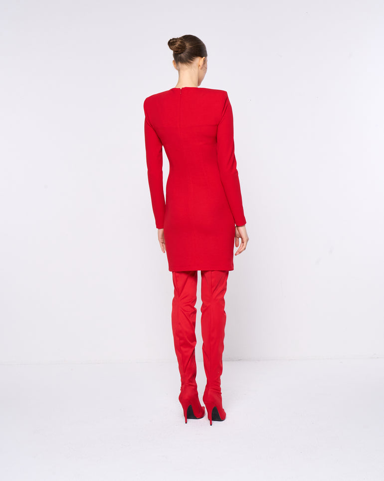 Silvian Heach Abito con drappeggi Saldi Di Fabbrica