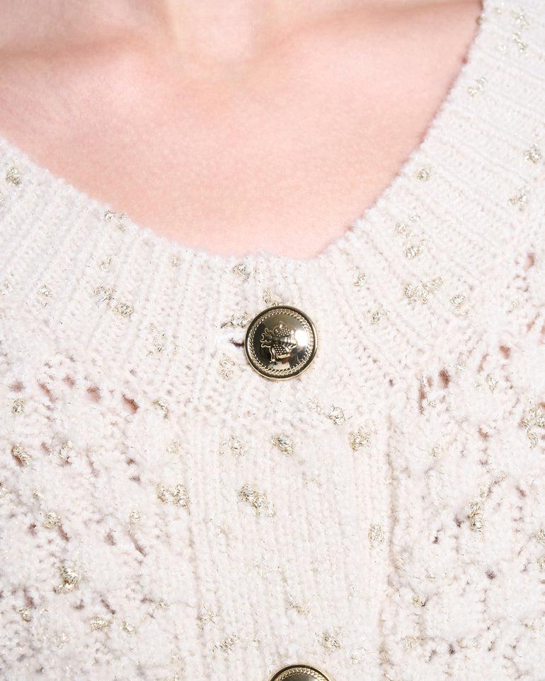 Silvian Heach Cardigan crop lavorato a maglia Presa