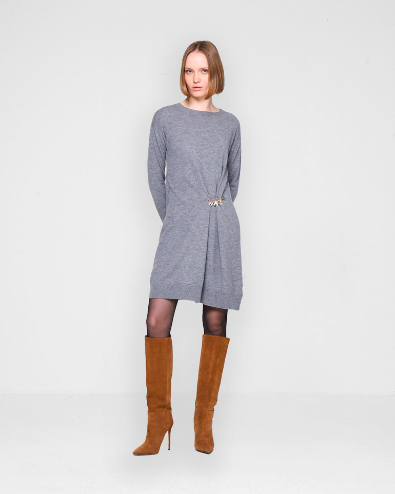 Silvian Heach Abito con spilla Moda