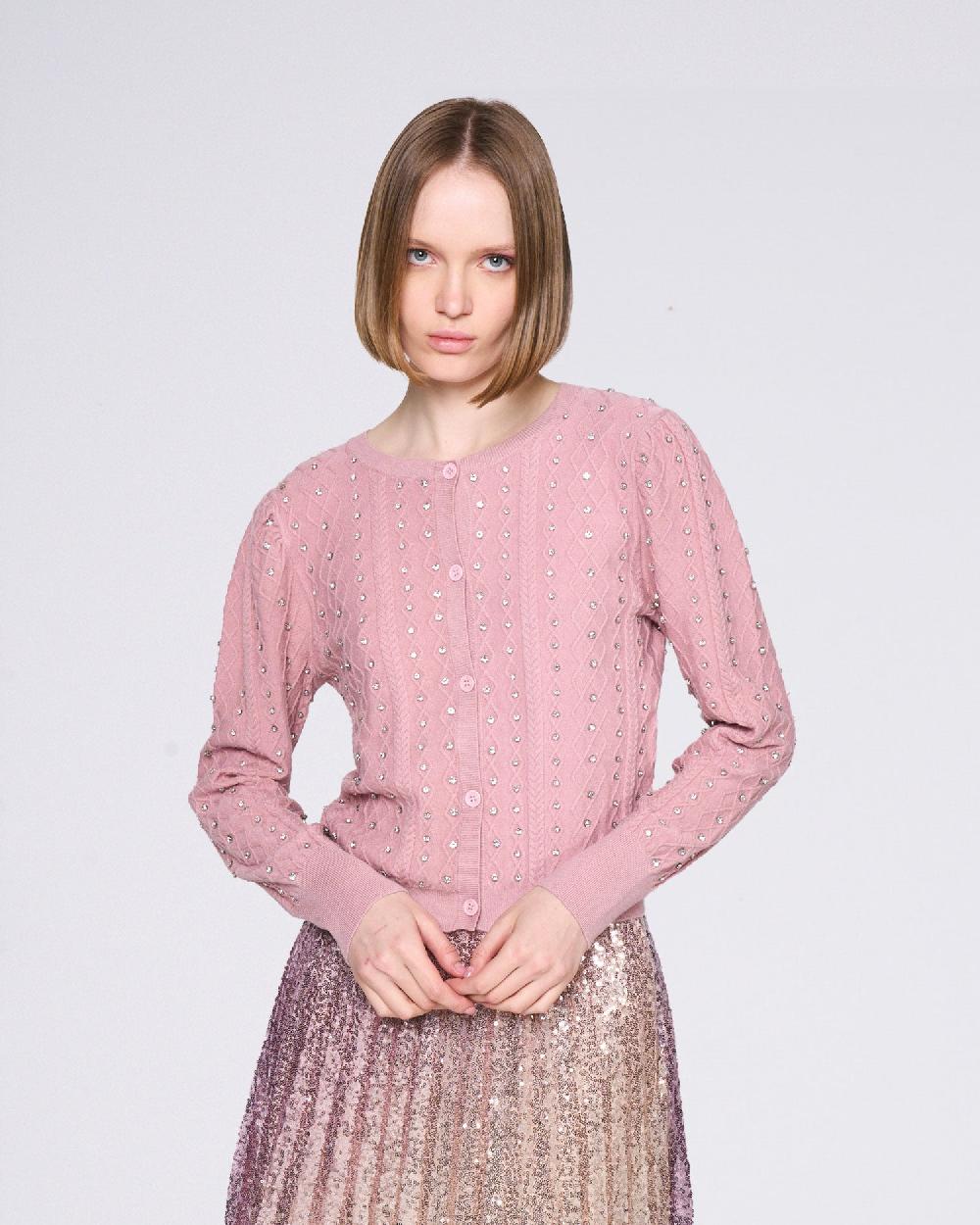 Silvian Heach Cardigan con strass Negozi Online