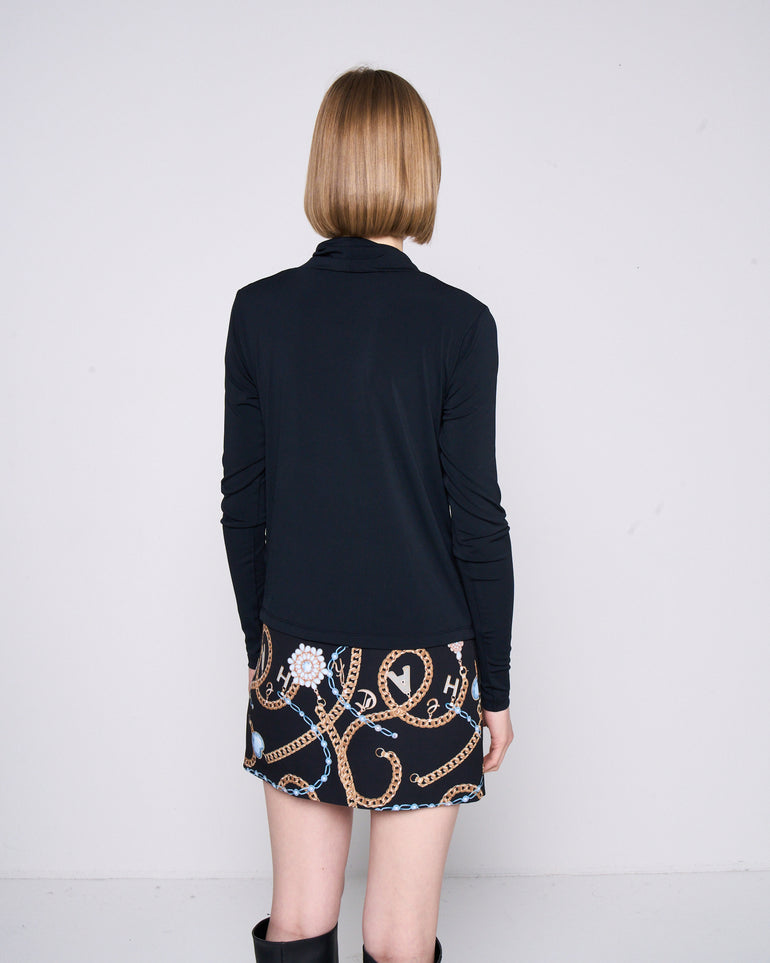Silvian Heach Maglia con scollo a scialle Promozione Limitata