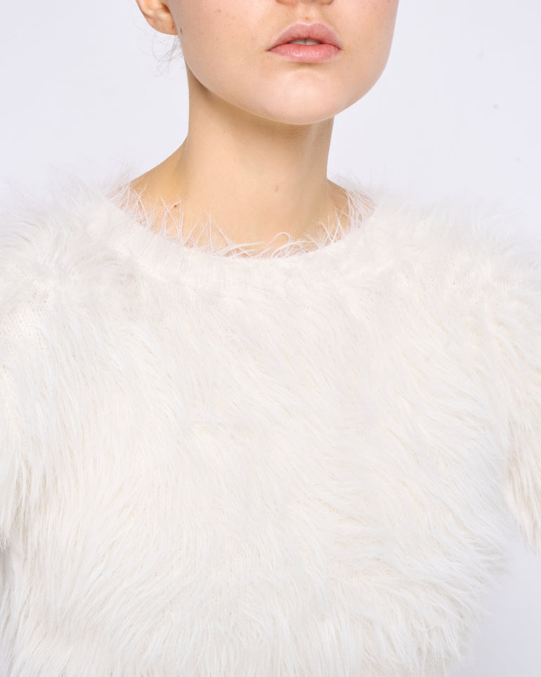 Silvian Heach Maglia crop Prezzo Ridotto