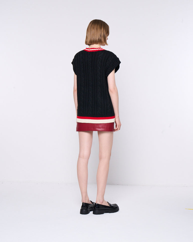 Silvian Heach Gilet in maglia In Vendita