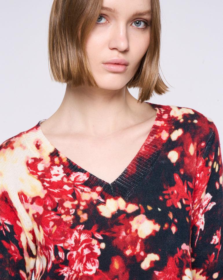 Silvian Heach Maglia a fantasia Offerte