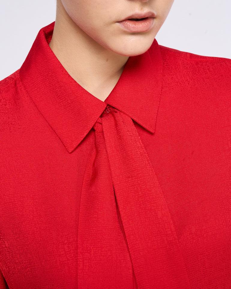 Silvian Heach Camicia con fiocco Saldi Di Fabbrica