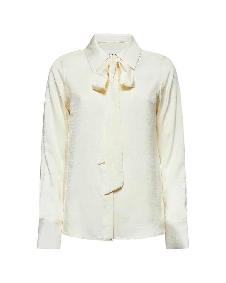 Silvian Heach Camicia con fiocco Saldi Di Fabbrica