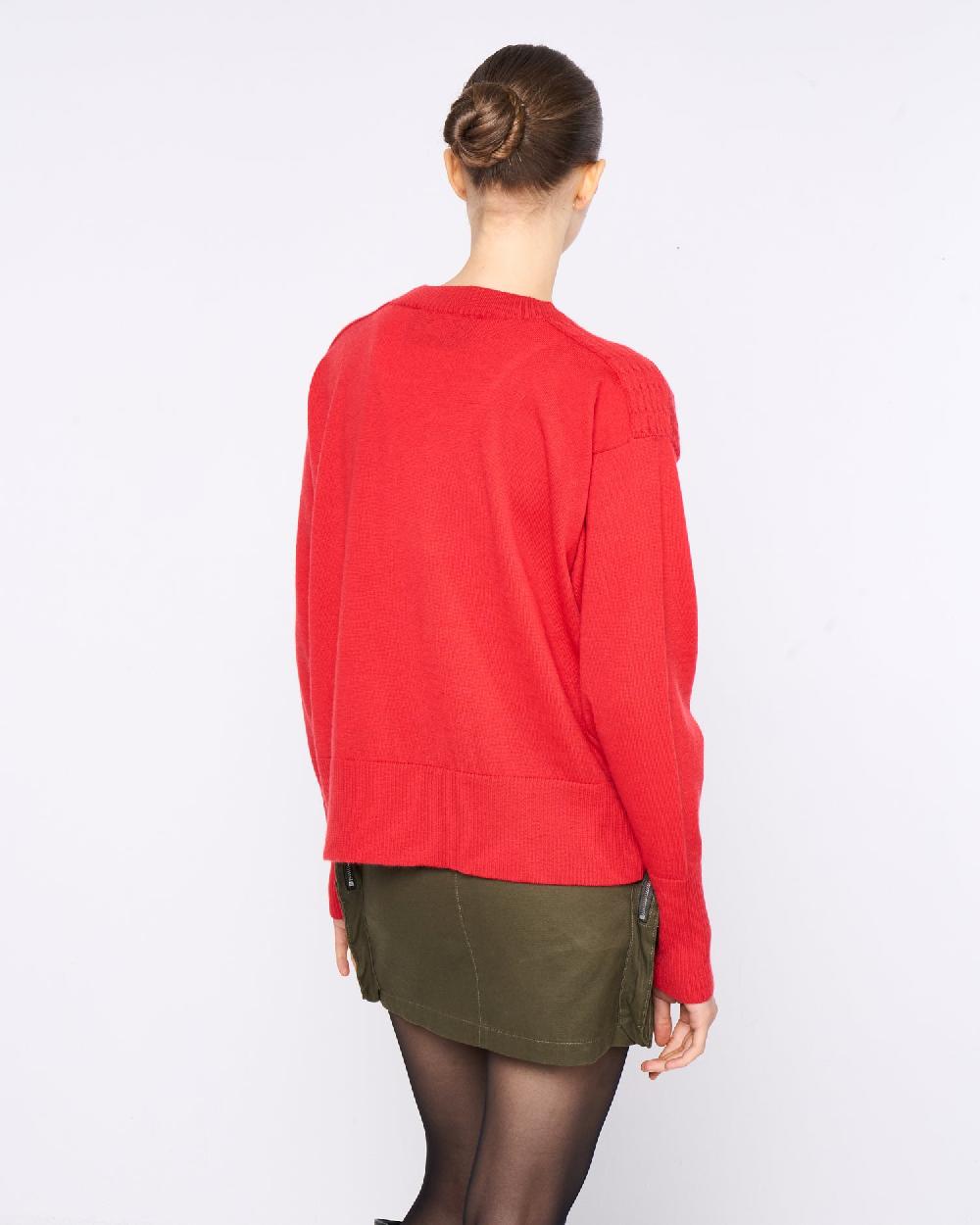 Silvian Heach Maglia con profondo scollo a V Moda