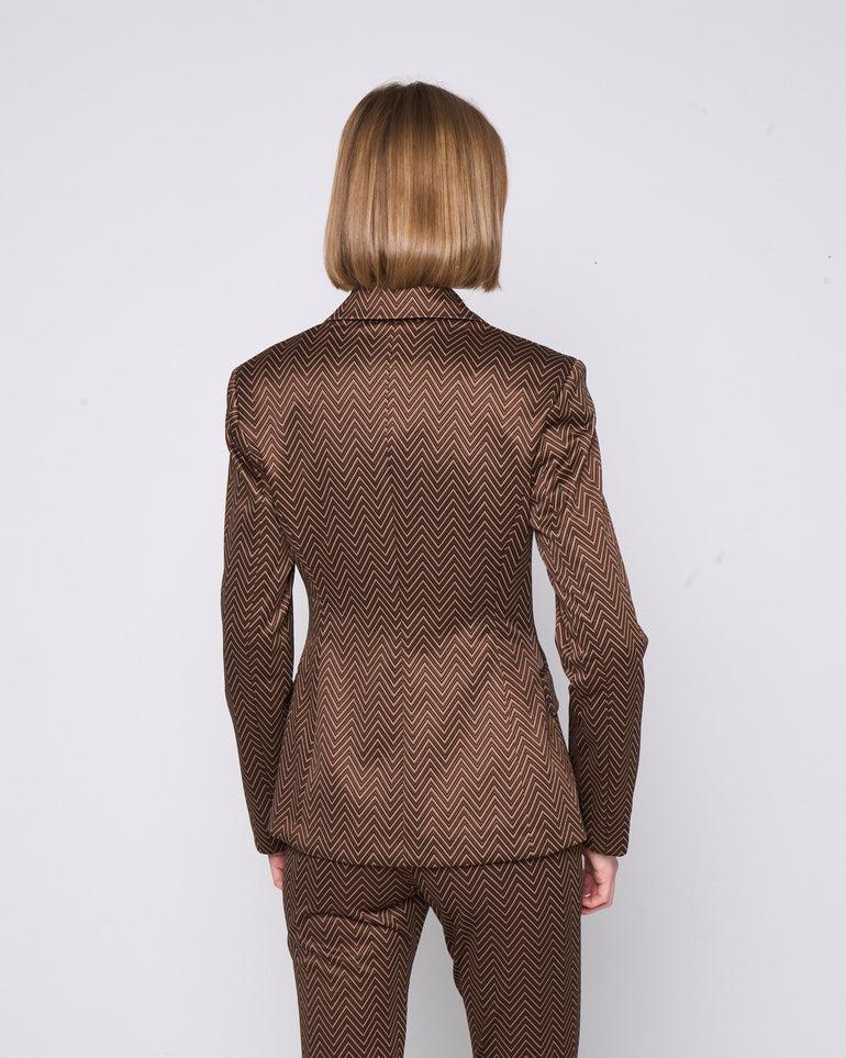 Silvian Heach Blazer monopetto a fantasia Sconto