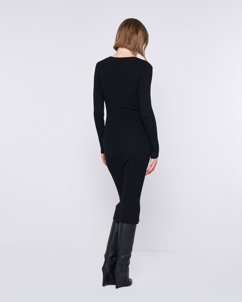 Silvian Heach Abito midi a coste Promozione Limitata