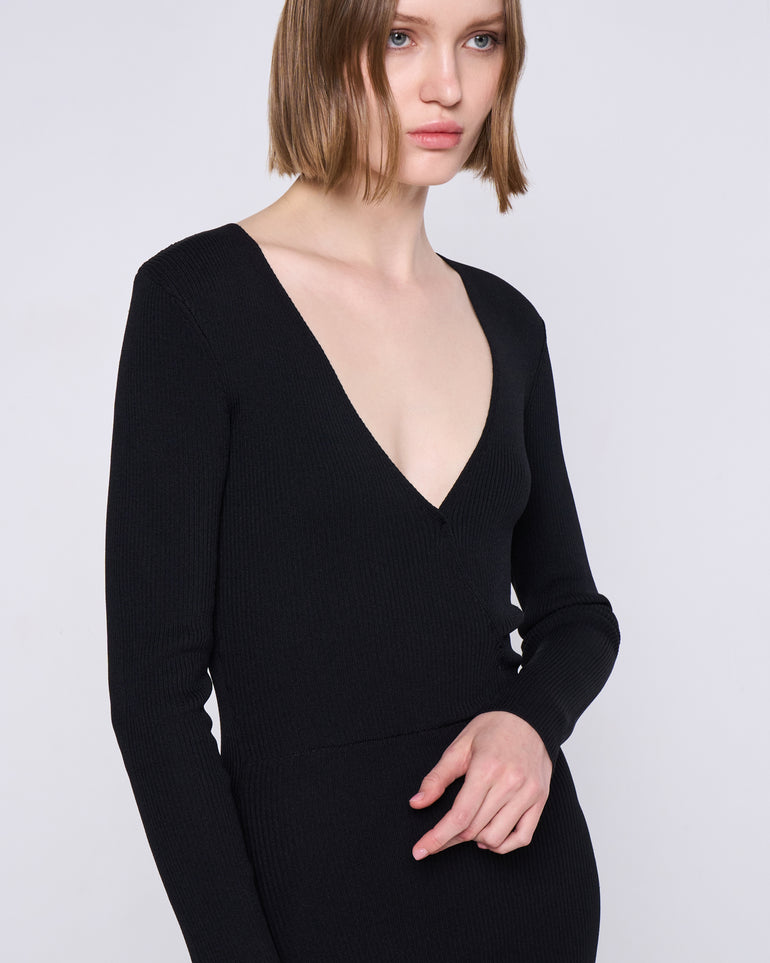 Silvian Heach Abito midi a coste Promozione Limitata