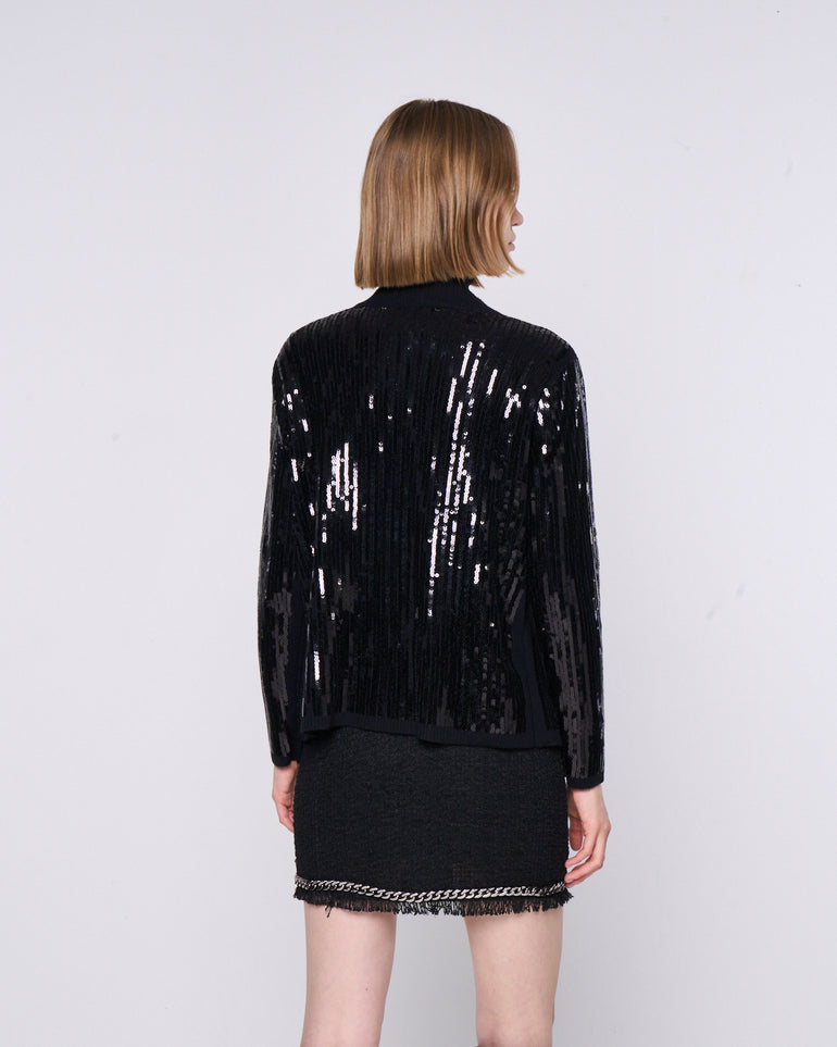 Silvian Heach Cardigan con paillettes In Vendita