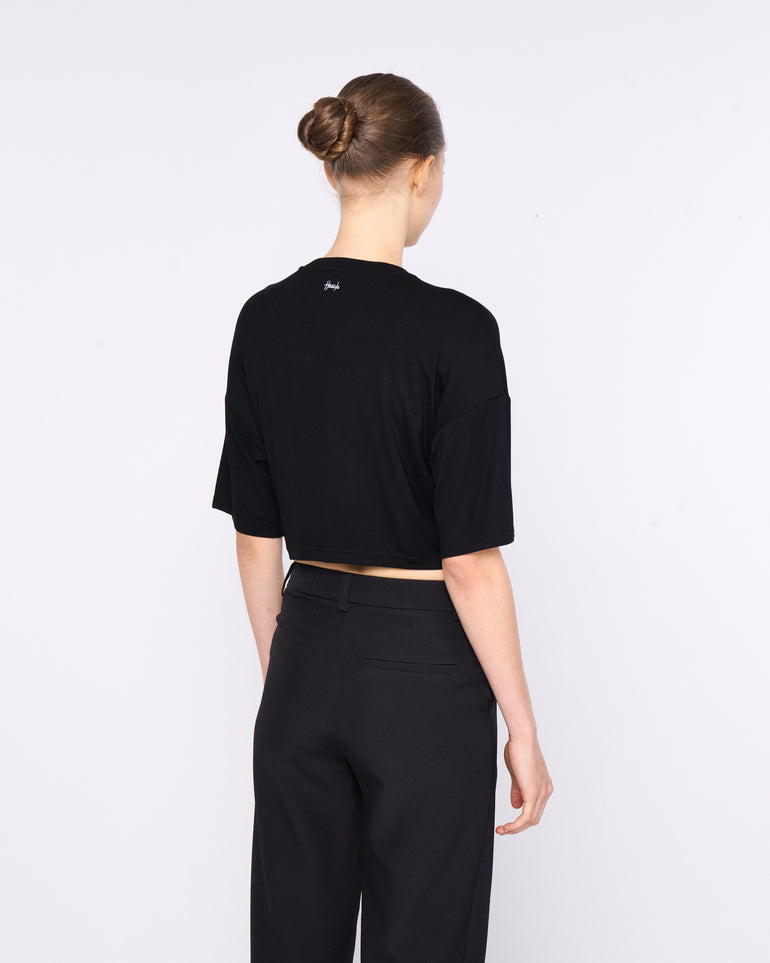 Silvian Heach T-shirt arricciata Nuova