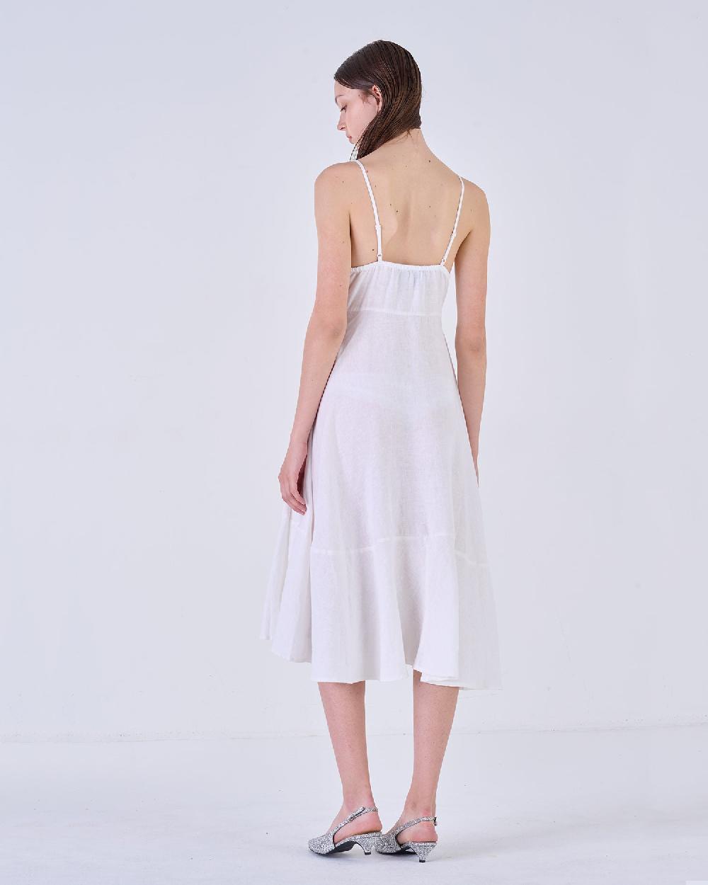 Silvian Heach Abito sottoveste in lino Online