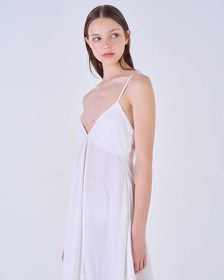 Silvian Heach Abito sottoveste in lino Online