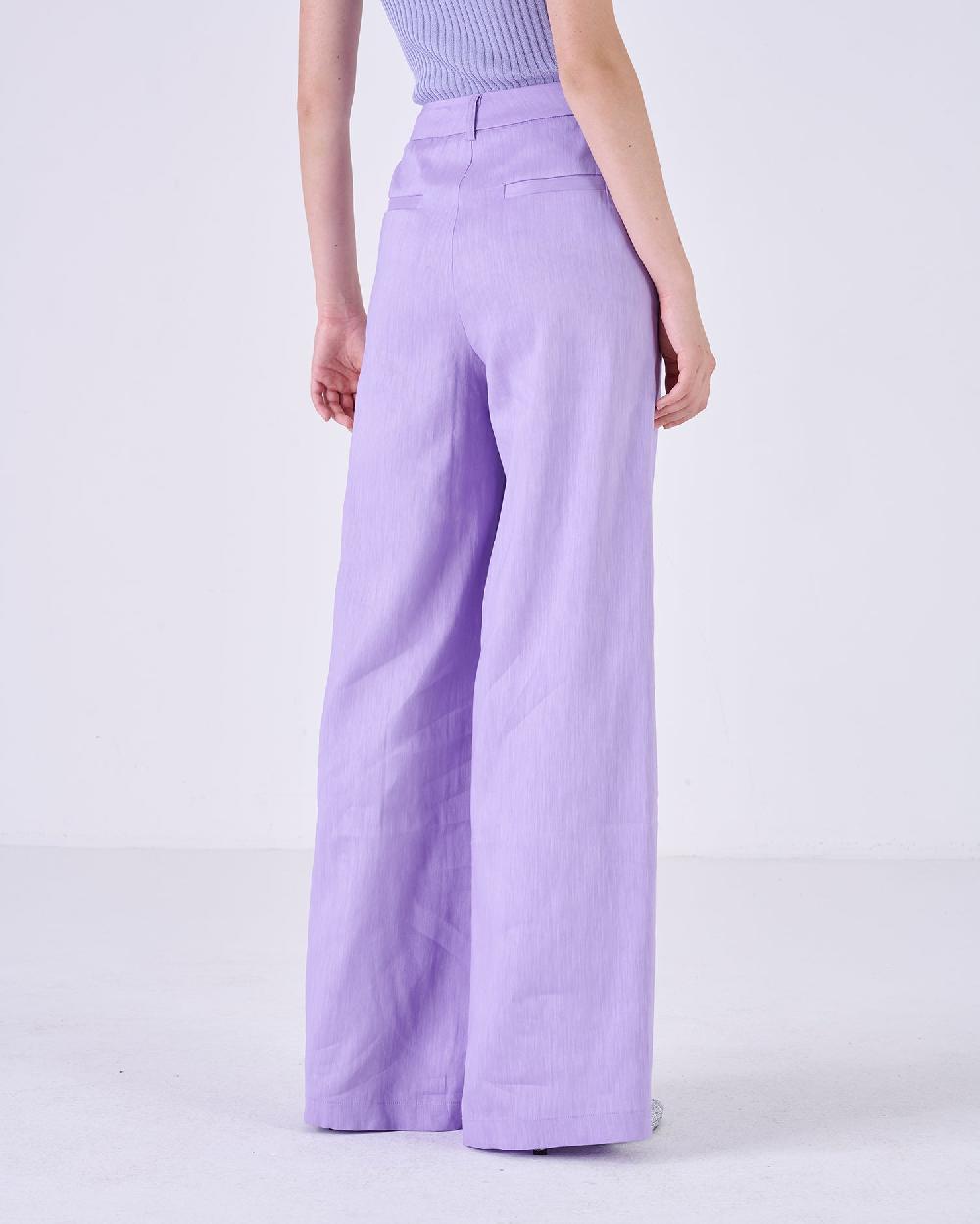 Silvian Heach Pantaloni ampi con cintura e passanti Negozio