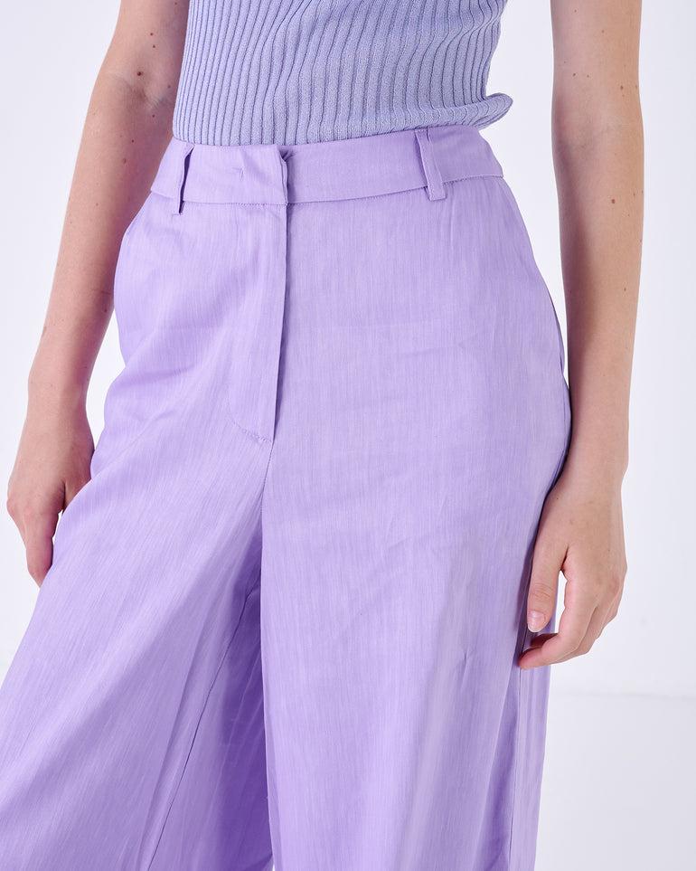 Silvian Heach Pantaloni ampi con cintura e passanti Negozio