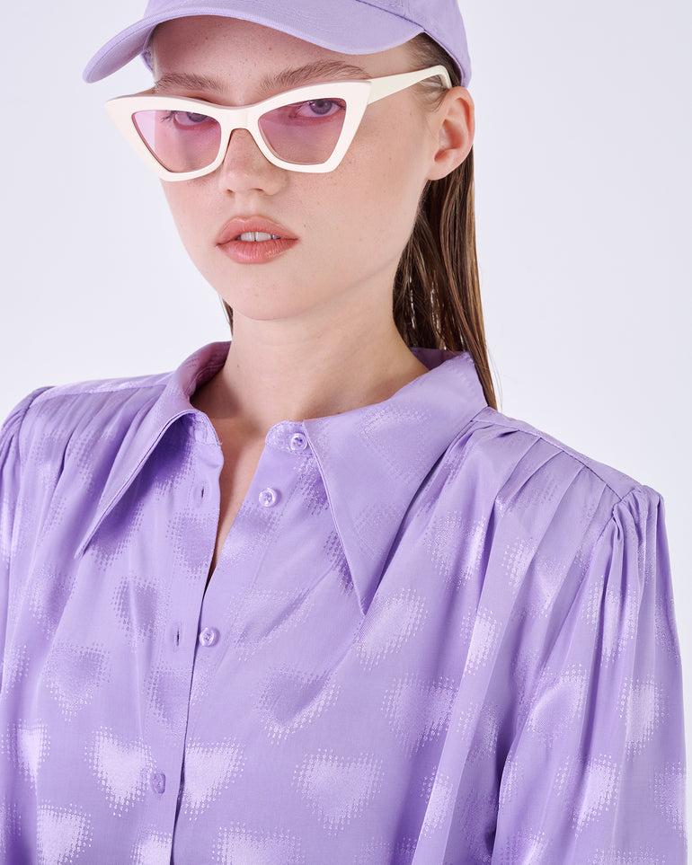 Silvian Heach Blusa con spalline arricciate In Saldo
