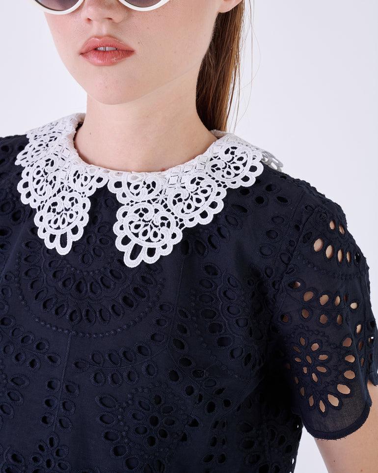 Silvian Heach Blusa in sangallo Qualità