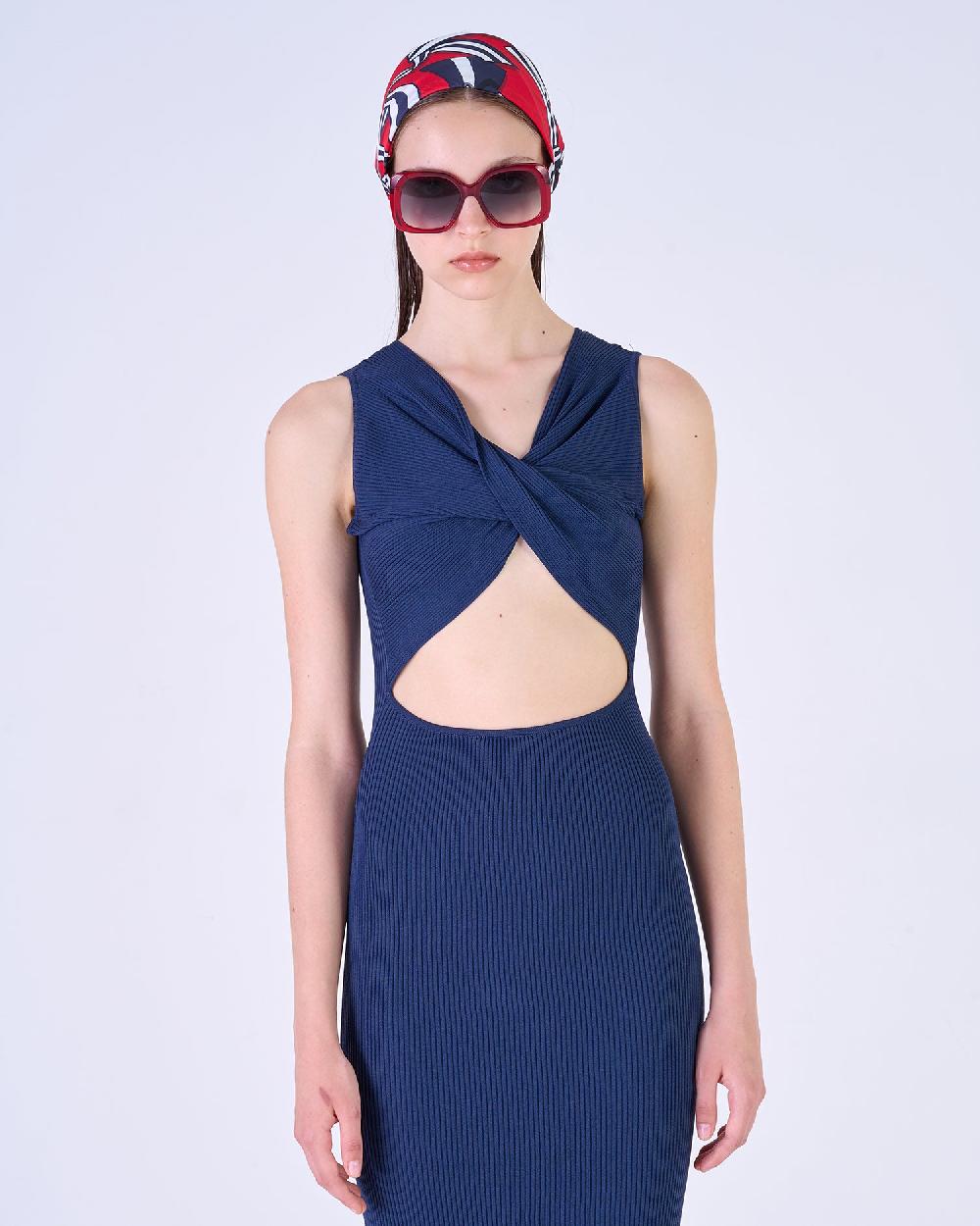 Silvian Heach Abito midi con incrocio Shopping Online