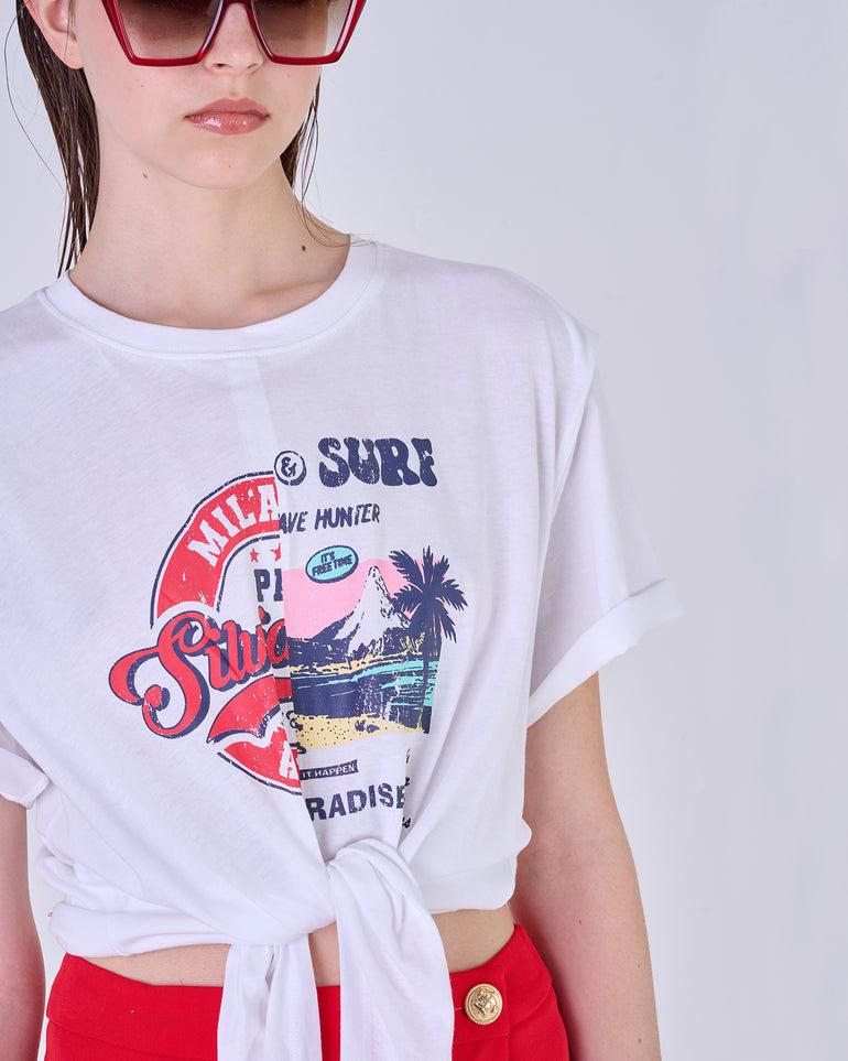 Silvian Heach T-shirt con stampa Affare Del Giorno
