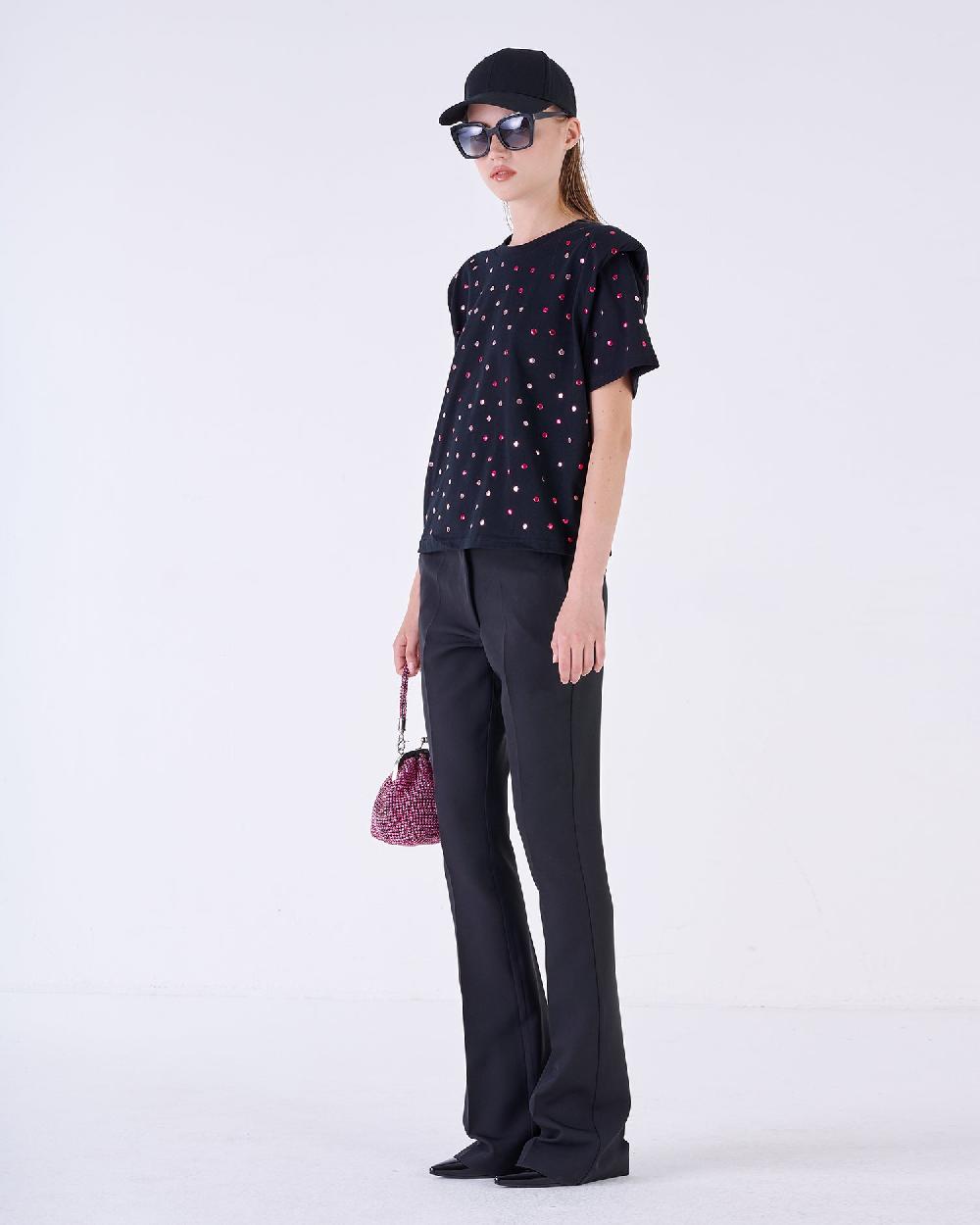 Silvian Heach T-shirt con borchie Offerta