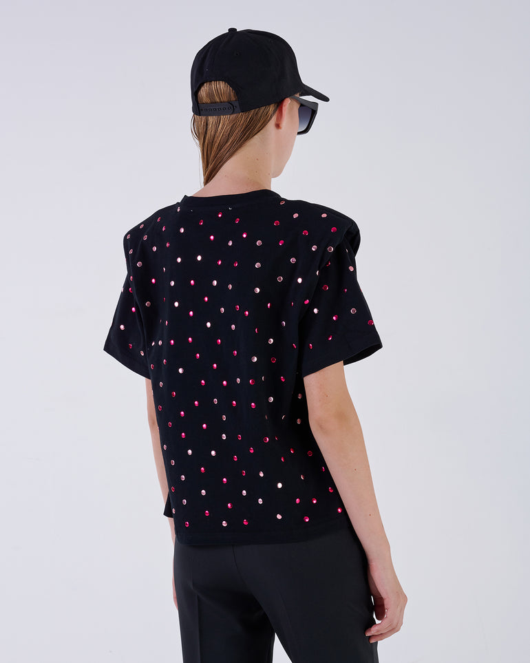 Silvian Heach T-shirt con borchie Offerta