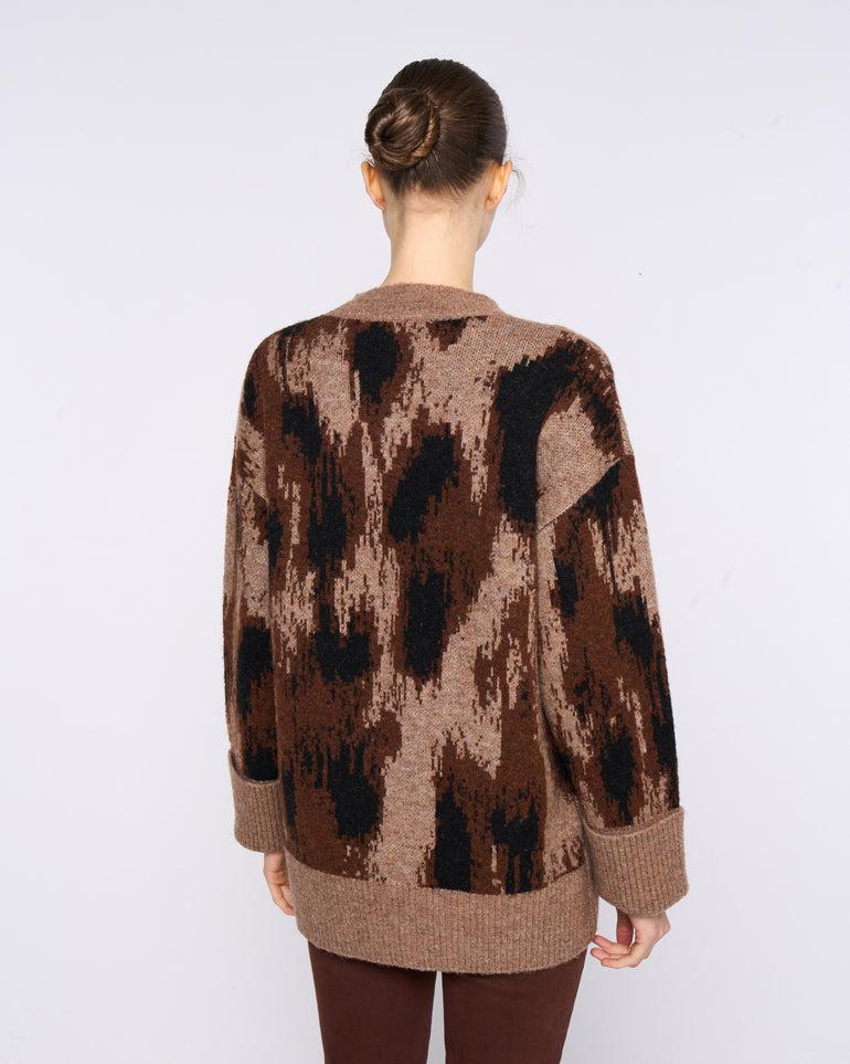 Silvian Heach Maglione oversize a fantasia Outlet