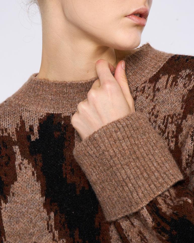 Silvian Heach Maglione oversize a fantasia Outlet