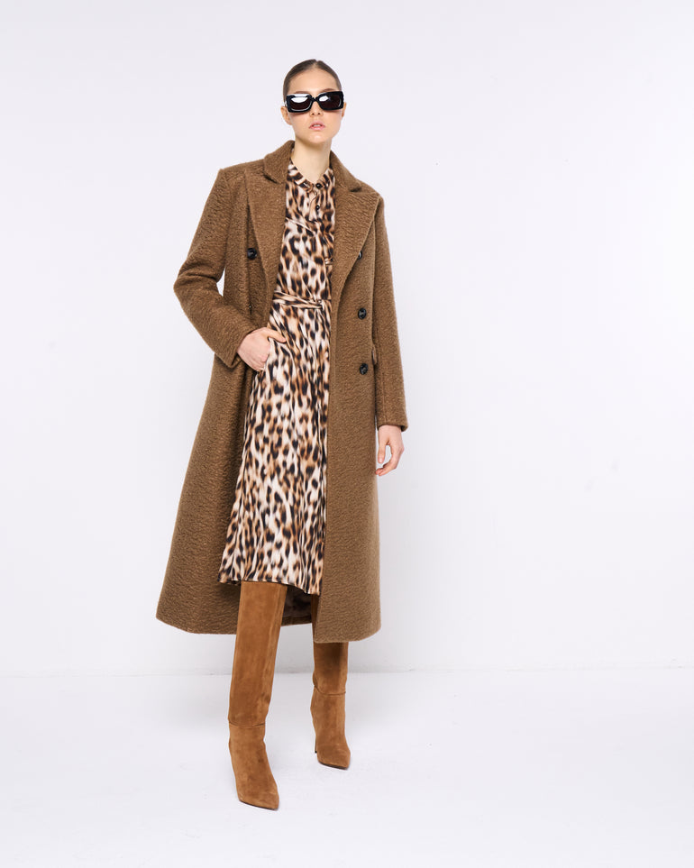 Silvian Heach Cappotto lungo doppiopetto Saldi Di Fabbrica