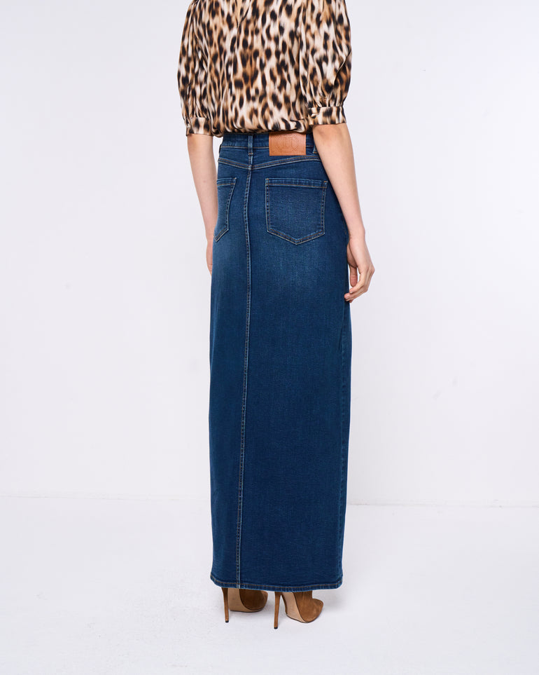 Silvian Heach Gonna lunga in denim Pezzi Unici
