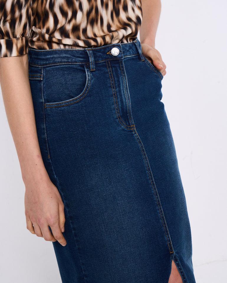 Silvian Heach Gonna lunga in denim Pezzi Unici
