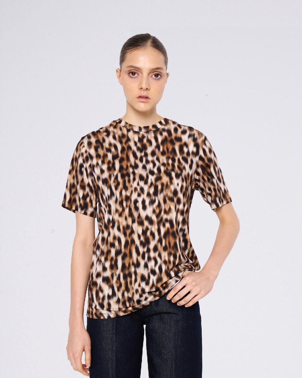 Silvian Heach T-shirt oversize leopardata Convenienza