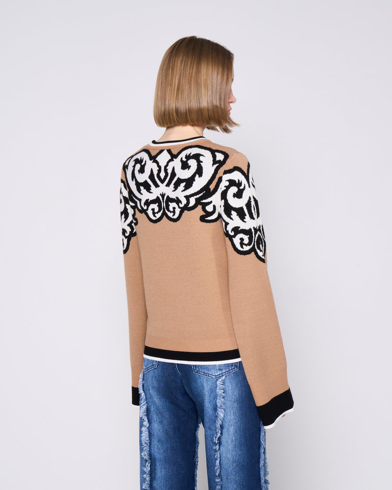 Silvian Heach Maglione con maniche svasate Online