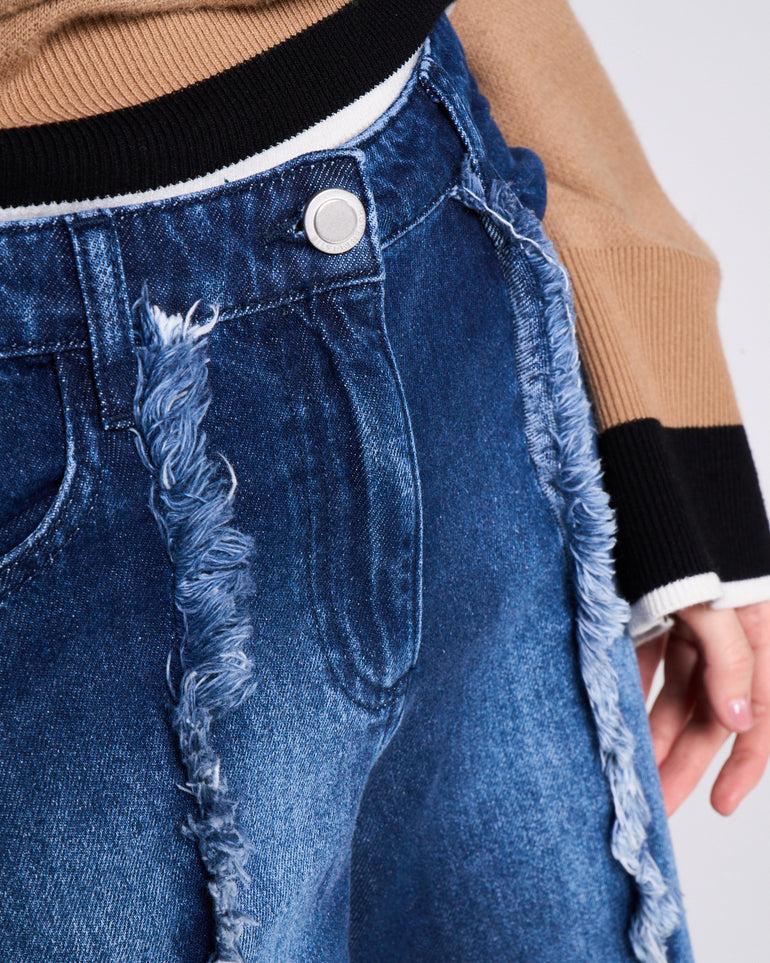 Silvian Heach Jeans con frange Nuovo