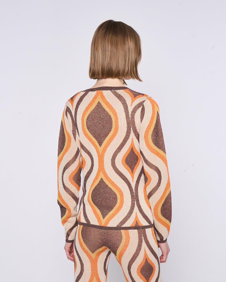 Silvian Heach Maglia a fantasia il lurex Hotsell