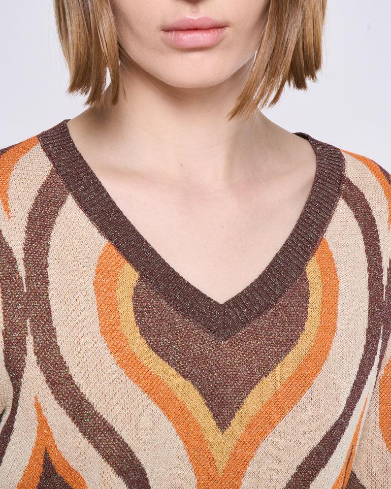 Silvian Heach Maglia a fantasia il lurex Hotsell