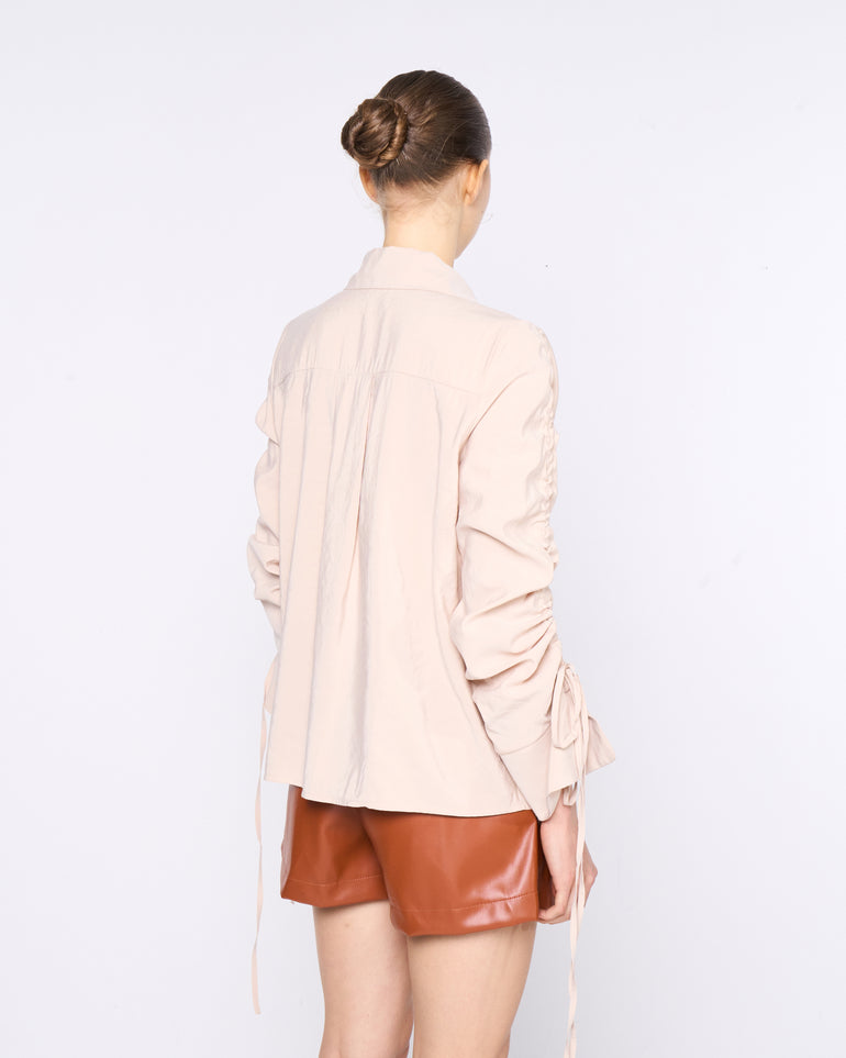 Silvian Heach Camicia con maniche arricciate Vendita Economica