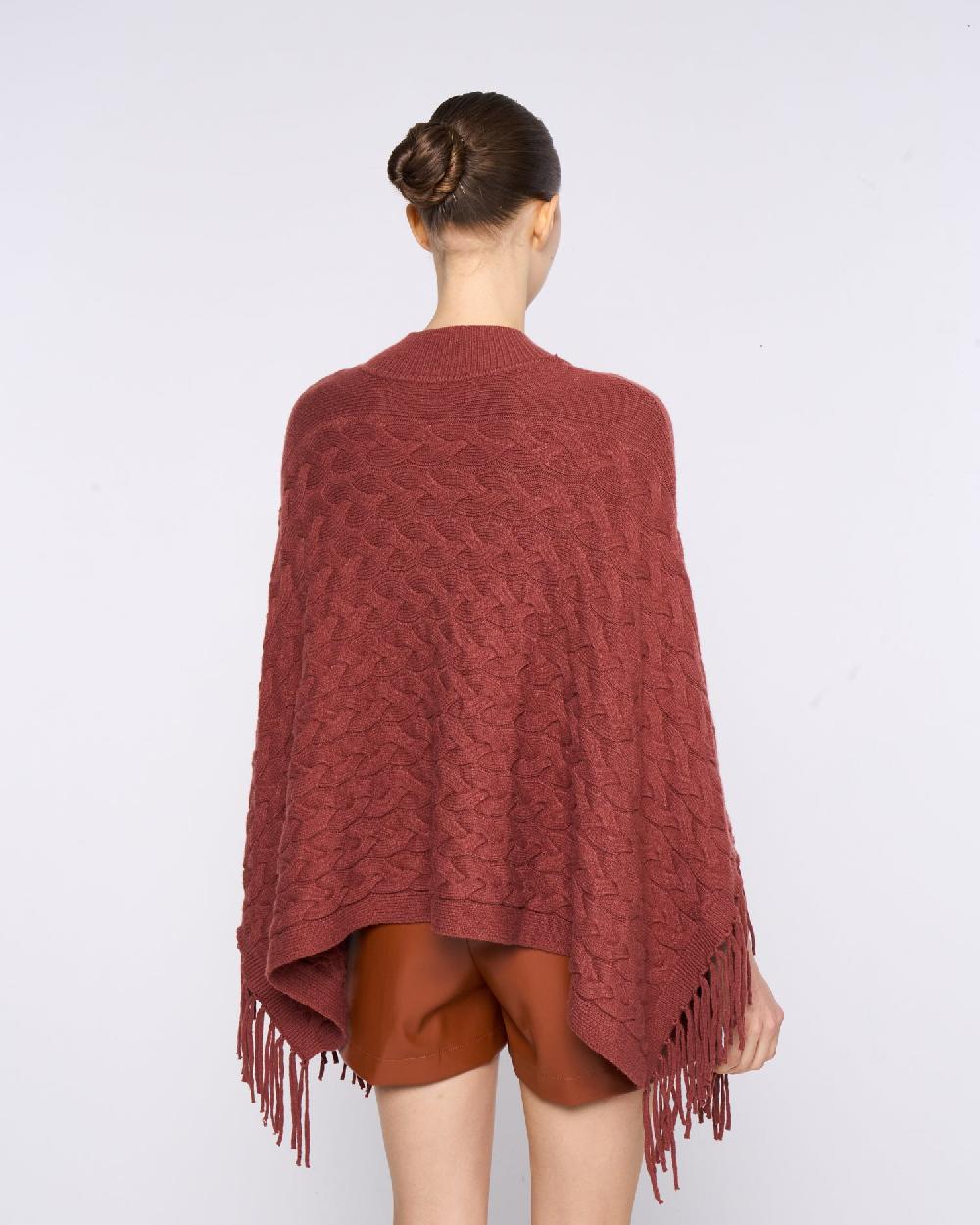 Silvian Heach Poncho in maglia intrecciata I Più Venduti