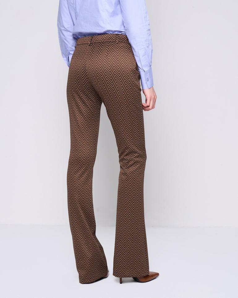 Silvian Heach Pantaloni flare a fantasia Nuova